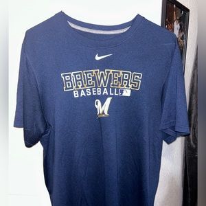 Milwaukee Brewers Nike Dri-fit Adult XL shirt